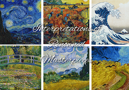 French Fashion Awards Winner - Interpretations of Renowned Masterpieces - 2024 by Jenuli De Silva