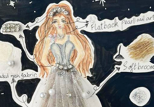 French Fashion Awards Winner - Second Life: Recycled Evening Wear Collection by Tran Ngoc Tram Anh