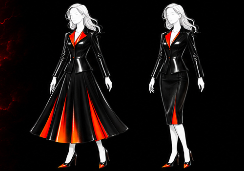 French Fashion Awards Winner - THE FLASH COLLECTION - Energy in motion by One White Camellia Studio